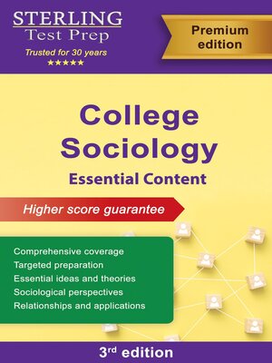 cover image of College Sociology